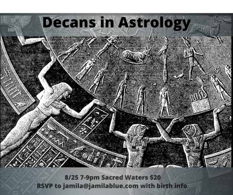 Decans in Astrology 768x644