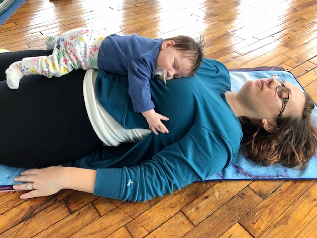 baby savasana