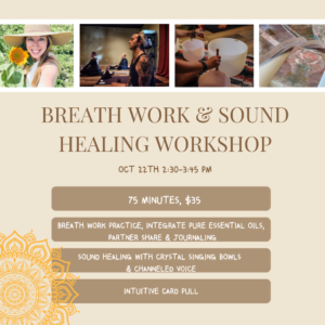 BREATH WORK SOUND HEALING WORKSHOP 300x300