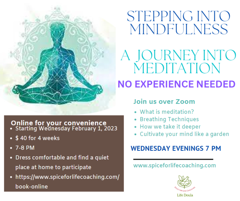 Stepping into Mindfulness 768x644