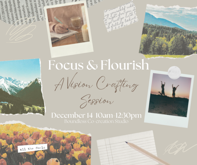 Focus Flourish Vision Board Workshop 768x644