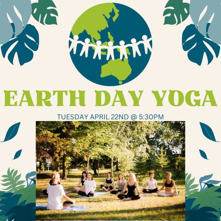 april newsletter earth day yoga 768x768